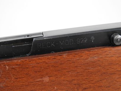RECK model 922 rifle with two single shot...