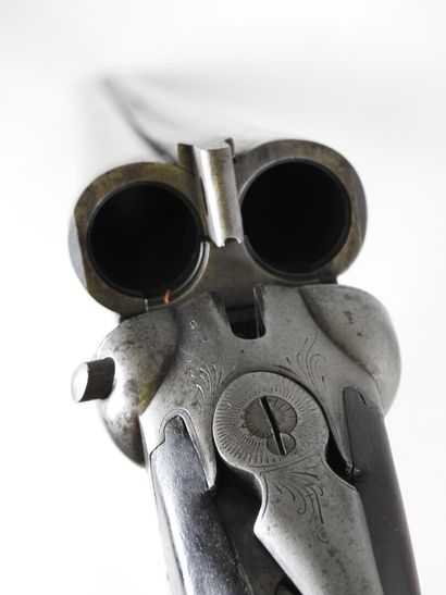 Craftsman rifle with juxtaposed barrels gauge...