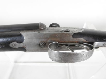 Fusil de chasse de marque CHARLIN à canons...