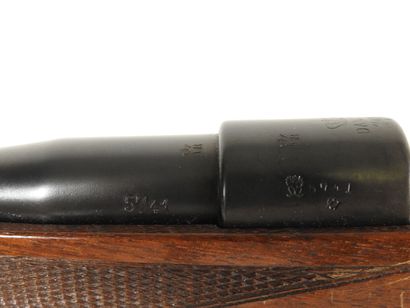 Fusil G98 transformé chasse, à un canon marqué...