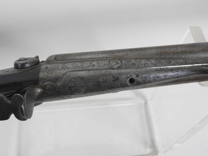 Fusil à pistons à percussion centrale à canons...