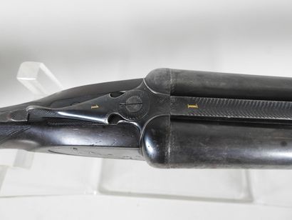 Fusil de chasse anglais à platines signées...
