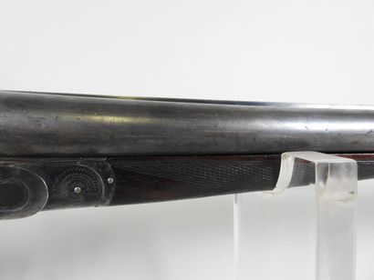 Fusil de chasse anglais à platines signées...