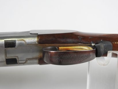 Fusil italien à canons superposés à bande...
