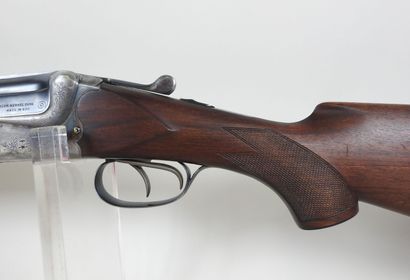 MERKEL shotgun with juxtaposed barrels gauge...
