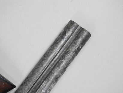 Handcrafted shotgun like DARNE with juxtaposed...