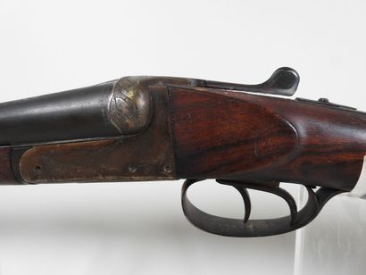 Fusil de chasse d'artisan stéphanois à canons...