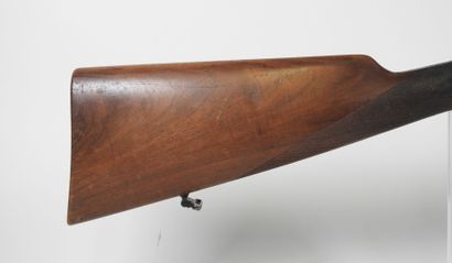 Fusil de chasse d'artisan à canons juxtaposés...