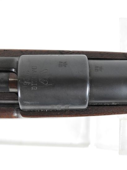 Fusil G98 transformé chasse, à un canon marqué...