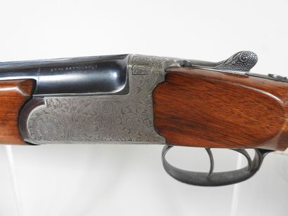 ARMI BETTINSOLI shotgun with stacked barrels...