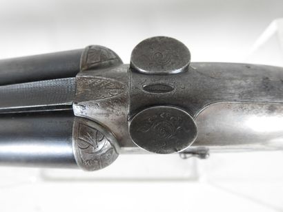 Fusil de chasse de marque CHARLIN à canons...