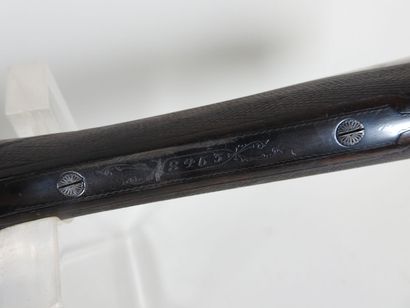 Fusil de chasse anglais à platines signées...