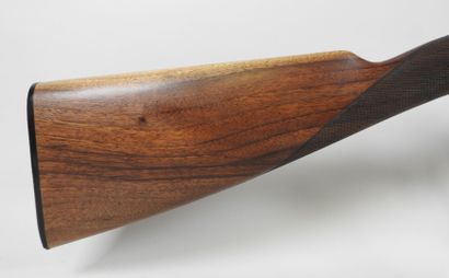VERNEY-CARRON shotgun with superimposed barrels...