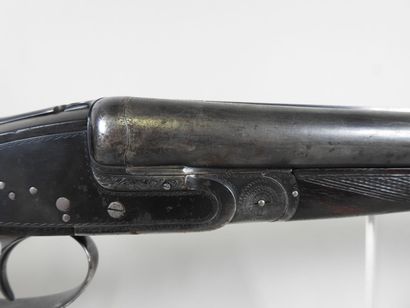 Fusil de chasse anglais à platines signées...