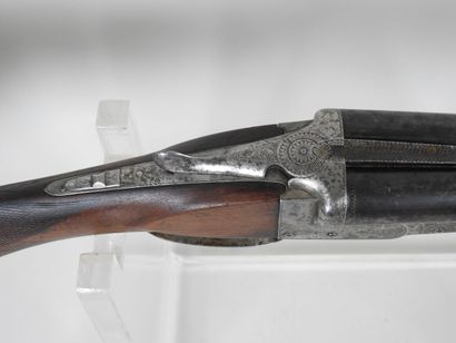 Fusil de chasse d'artisan stéphanois signé...