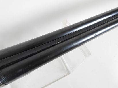 Belgian craftsman rifle with side-by-side...
