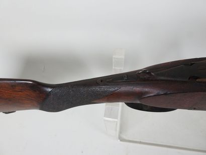 Fusil de chasse d'artisan stéphanois à canons...