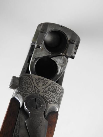 ARMI BETTINSOLI shotgun with stacked barrels...