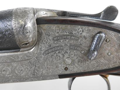 Fusil de chasse à platines de marque EL RENO,...