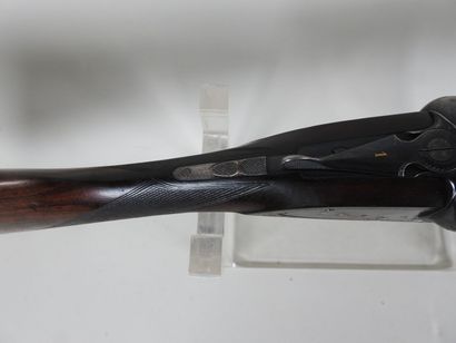 Fusil de chasse anglais à platines signées...