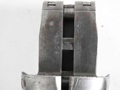 Belgian craftsman rifle with side-by-side...