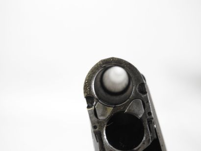 VERNEY-CARRON shotgun with superimposed barrels...