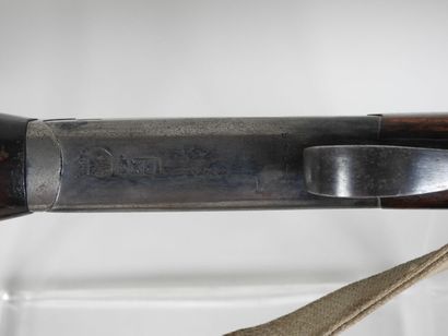Rifle of mark AYA model COSMOS, with a barrel...