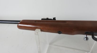 Single-shot bolt action rifle with sights,...