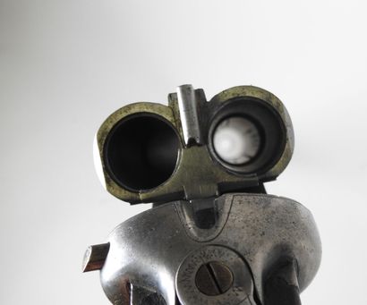 Belgian craftsman rifle with side-by-side...