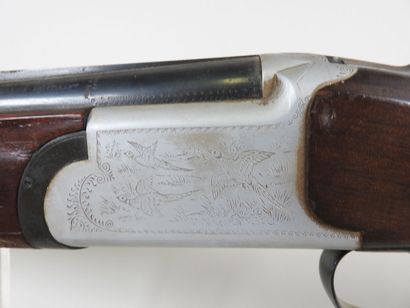 Italian shotgun model SUPER BRAC with superimposed...