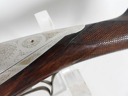 Fusil de chasse à canons juxtaposés calibre...