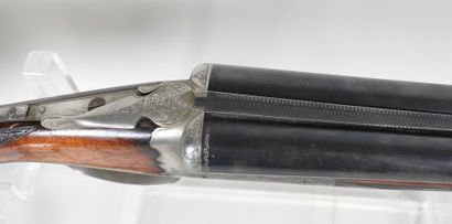 Fusil d'artisan stéphanois à canons juxtaposés,...