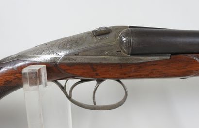 Fusil de chasse de marque GAUTHEY à canons...
