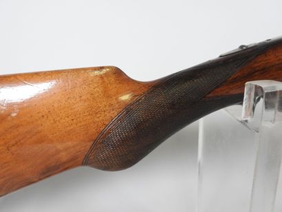 Fusil d'artisan stéphanois à canons juxtaposés,...
