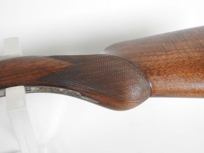 Fusil de chasse de marque GAUTHEY à canons...