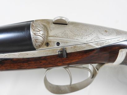 Fusil de chasse à canons juxtaposés calibre...