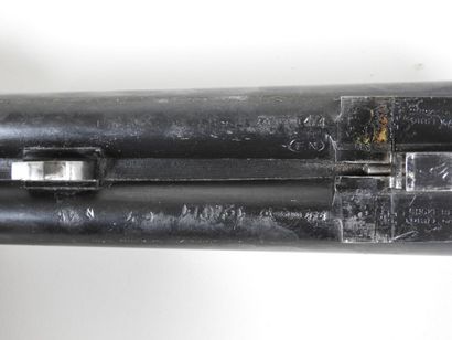 Petit fusil d'artisan stéphanois à canons...
