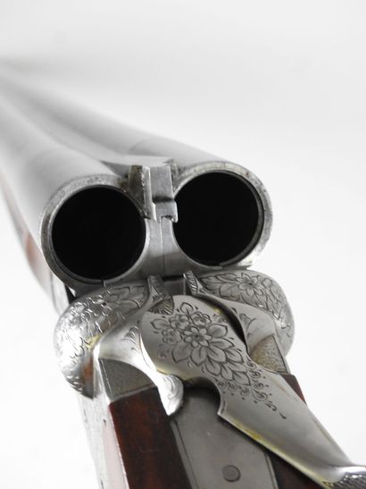 Fusil d'artisan signé DEMAS à SAINT ÉTIENNE...