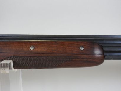 MERKEL shotgun with juxtaposed barrels gauge...