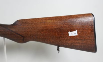 Belgian craftsman rifle with side-by-side...