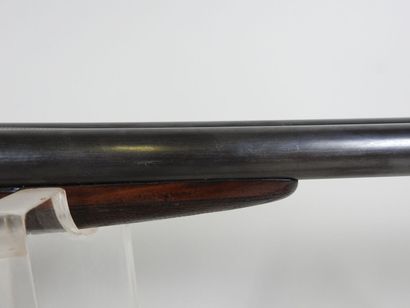 Fusil d'artisan stéphanois à canons juxtaposés,...