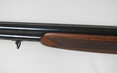 VERNEY-CARRON shotgun with superimposed barrels...