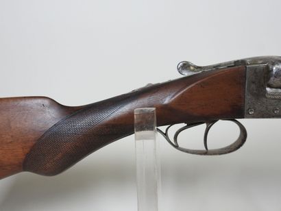 Fusil de chasse d'artisan stéphanois signé...