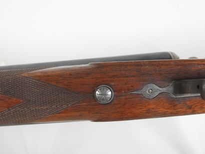 Fusil de chasse de marque GAUTHEY à canons...