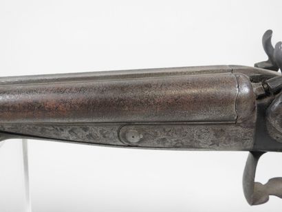 Fusil à pistons à percussion centrale à canons...