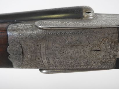 Fusil de chasse à platines de marque EL RENO,...