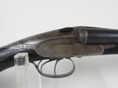 Fusil de chasse de marque CHARLIN à canons...