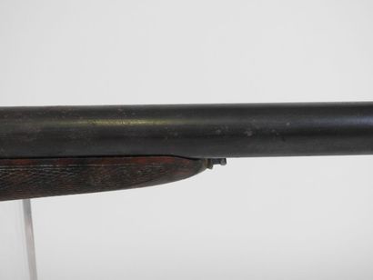 Fusil de chasse d'artisan à canons juxtaposés...