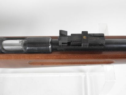 Single-shot bolt action rifle with sights,...