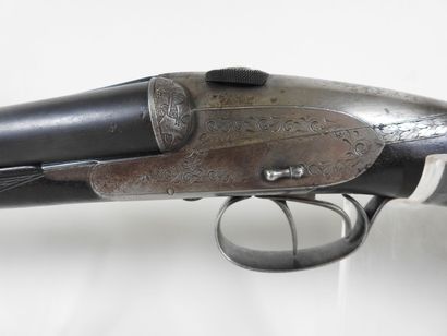 Fusil de chasse de marque CHARLIN à canons...